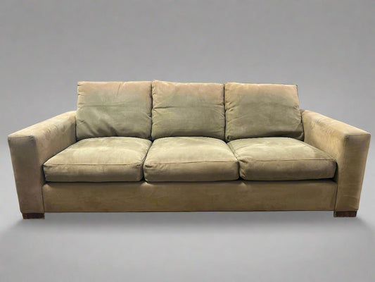 Room & Board Beige 88” Metro Sofa