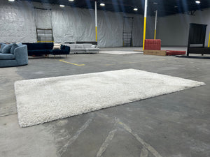 7’x10’ White IKEA Vollerslev Rug