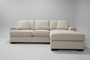 Michael Nicholas Designs Beige 2-Pc Asher Sectional