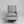 Tufted Light Gray Fabric Glider Chair