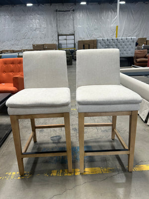 Aiden & Ivy Rylee Fabric Counter Stool Set