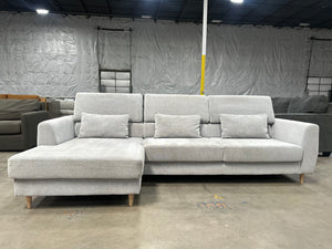 IKEA Light Gray Chaise Sectional