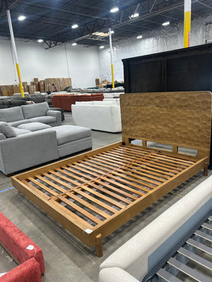 *Brand-New* Moe’s Home Misaki Natural Queen Bed Frame