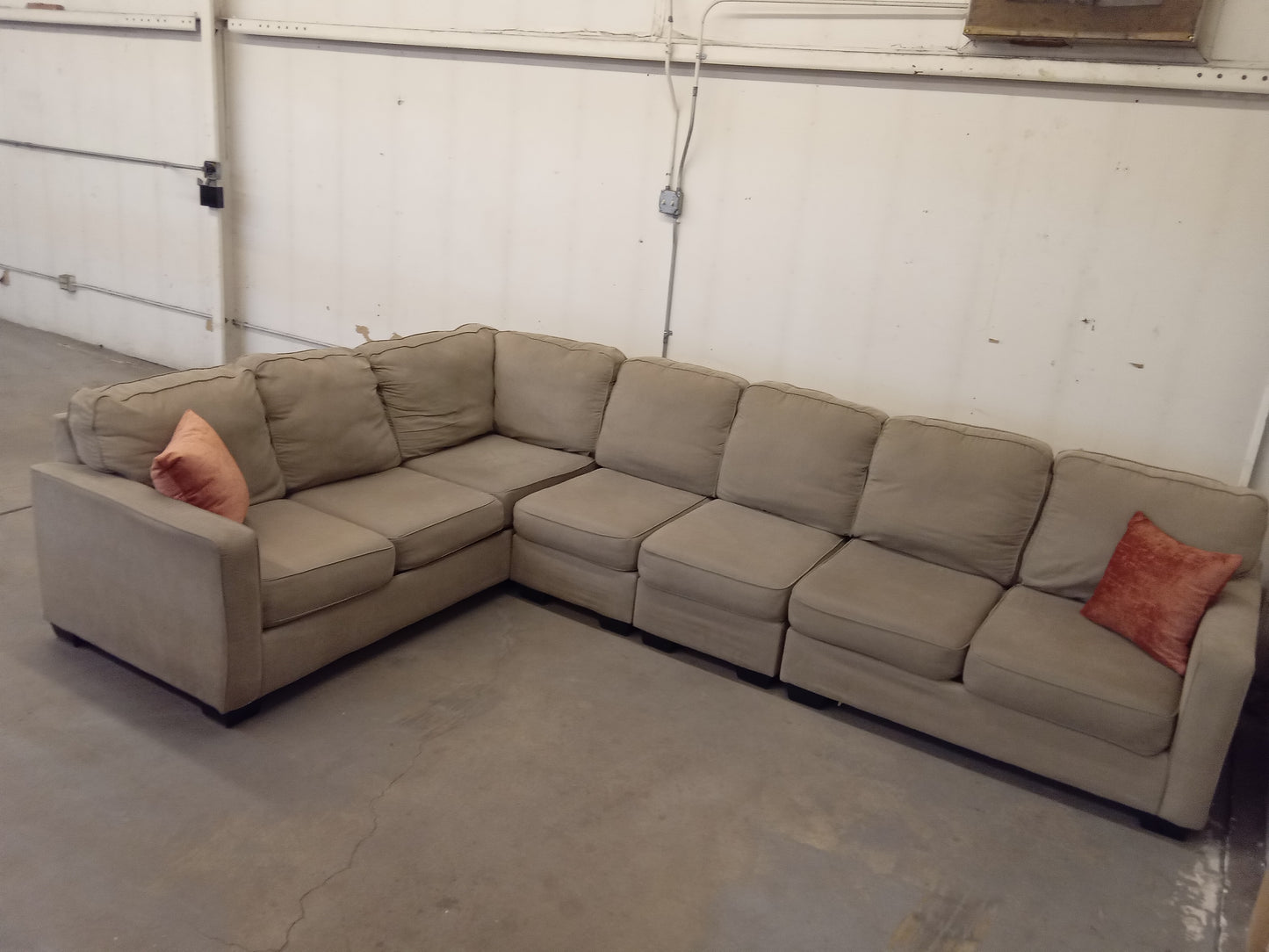 Beige Sectional