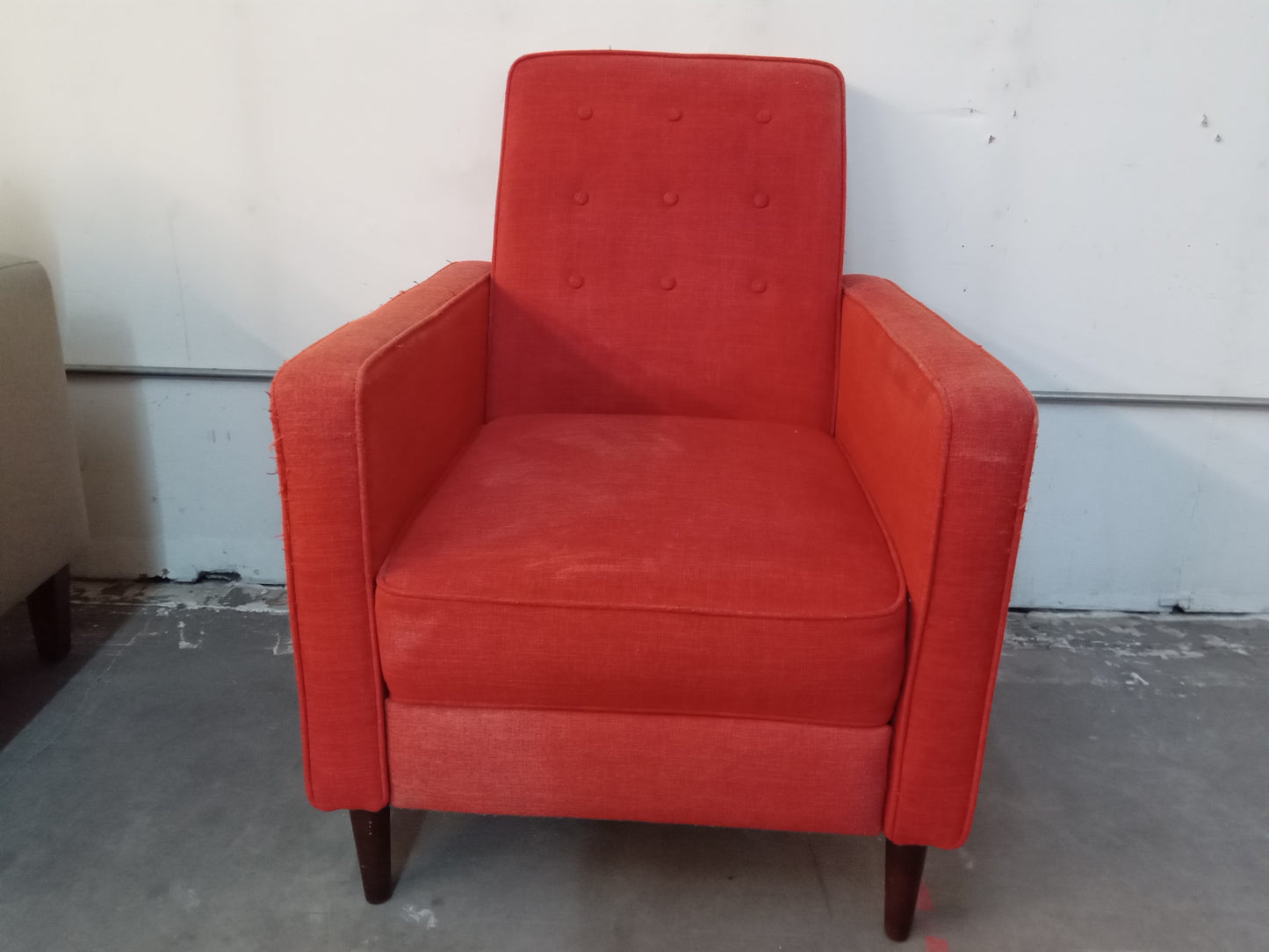 Orange Accent Chair