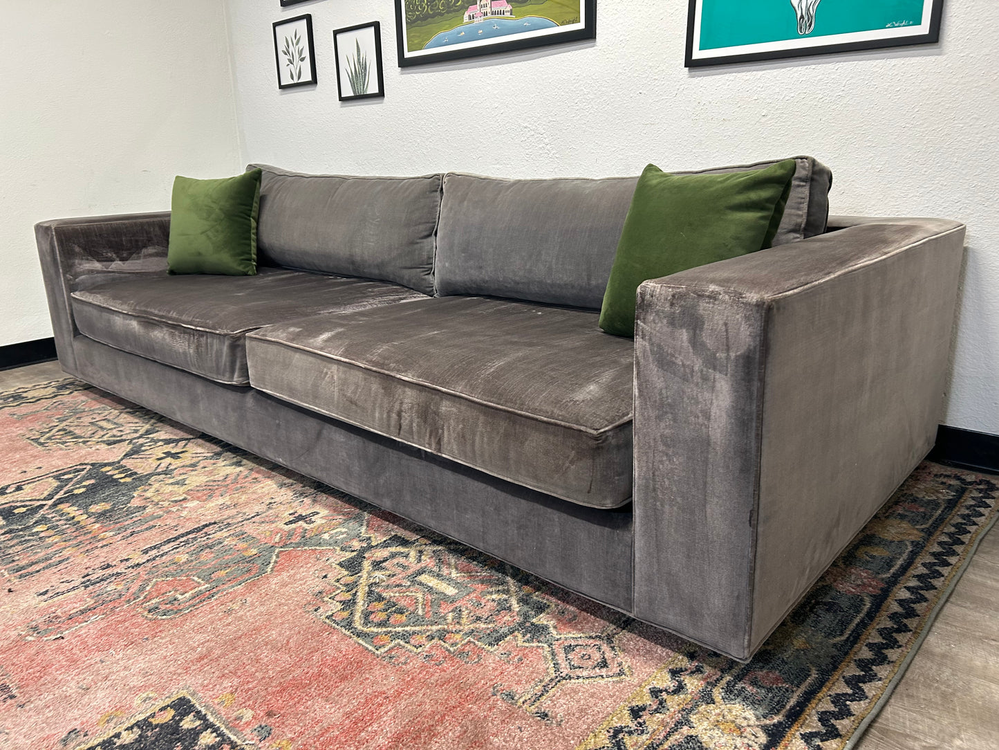 Russell Wilson’s Restoration Hardware Maddox Sofa