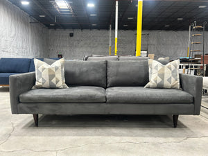 Room & Board Ultrasuede Jasper Sofa (Tatum Graphite)