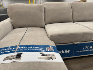Cameron Sofa Chaise – Taupe