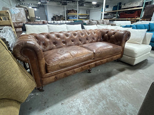 Restoration Hardware 86” Chesterfield Sofa