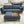 Furniture Row Navy Rhodes Sofa w/Ottoman