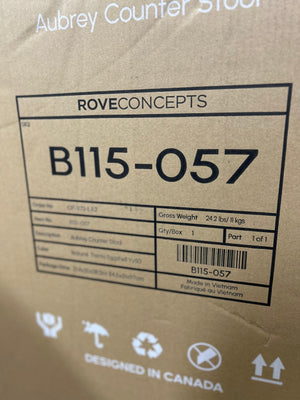 BRAND NEW Rove Concepts Aubrey Counter Stools (set of 3)