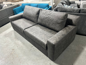 BRAND-NEW Joybird Milo Leather Sofa (Cheyenne Gray Hoss)