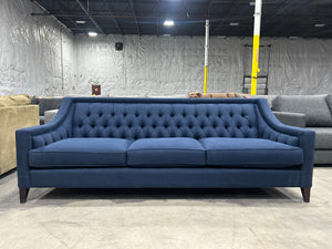 Arhaus Tufted 92” Rylan Sofa (Navy)