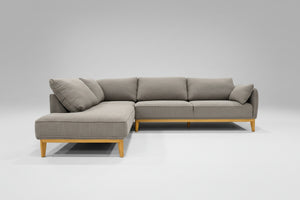 Macy’s 113” Jollene 2-Pc Fabric Sectional (Slate Gray)