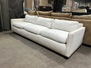 Milo Baughman White MCM Sofa
