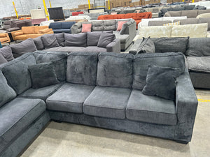 Ashley Dark Gray Chaise Sectional