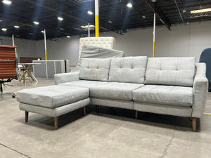 Burrow MCM Sofa w/Ottoman