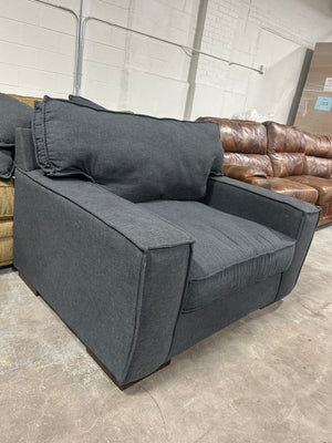 Dark Gray Oversize Arm Chair