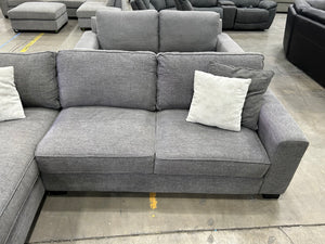 Modern Gray LAF Chaise Sectional