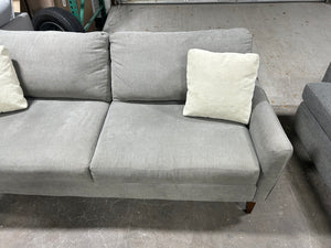 La-Z-Boy 75” Light Gray McKinney Sofa