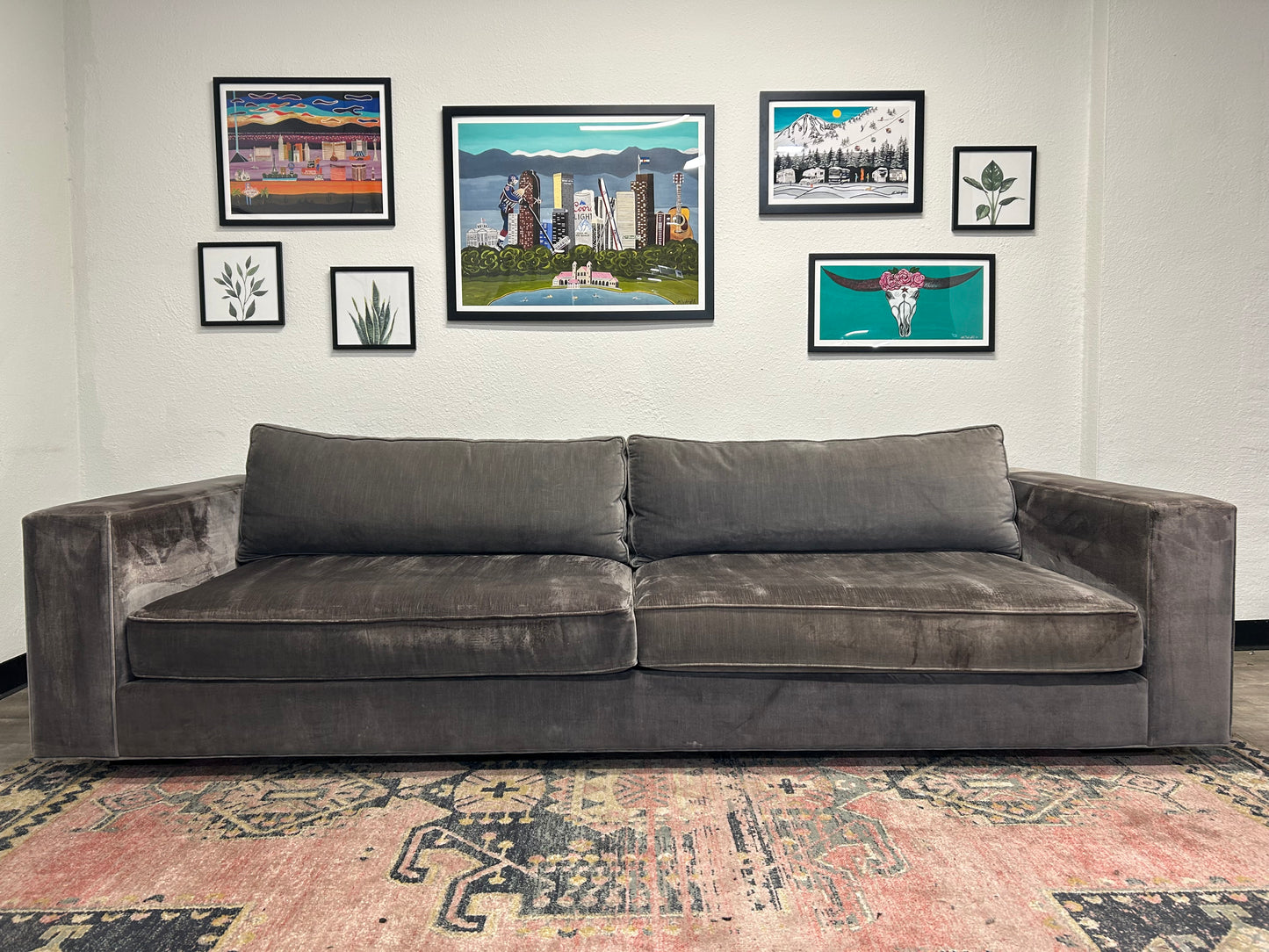 Russell Wilson’s Restoration Hardware Maddox Sofa