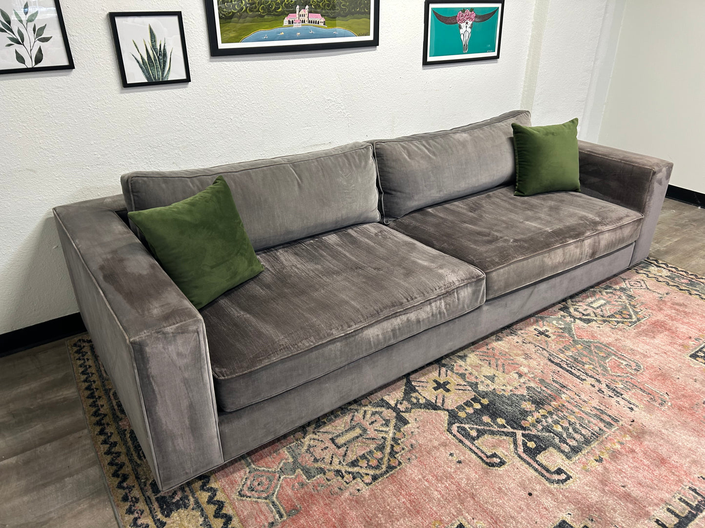Russell Wilson’s Restoration Hardware Maddox Sofa