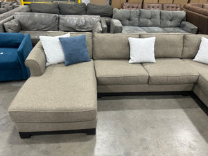 Jonathan Louis Taupe U-Shaped Sectional
