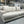 Contemporary Light Gray Oversize Sofa w/Pillows
