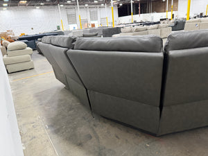 Wylder Leather Power Sectional
