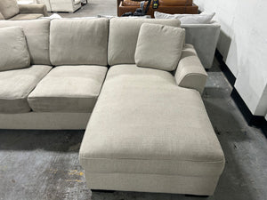 Michael Nicholas Designs Beige 2-Pc Asher Sectional