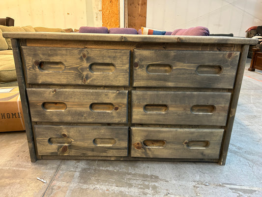 Taupe Wooden Dresser