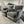 Crate & Barrel Gray Velvet Chair Set