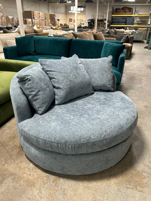 BRAND-NEW Joybird Amelia Grand Chair (Milo French Blue)