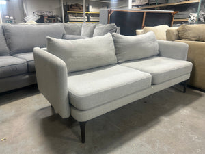 West Elm 70” Light Gray Auburn Sofa