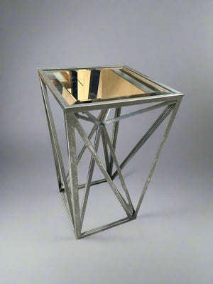 Mirrored Side Table
