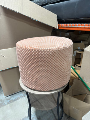 BRAND-NEW Joybird Hanna Petite Checkered Ottoman