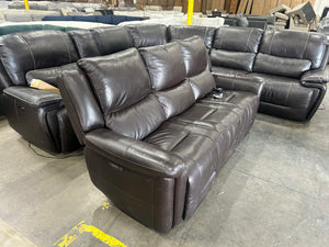 Gilman Creek Alba Leather Power Sofa