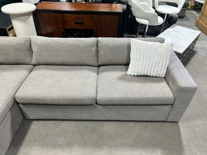 Living Spaces 2-Pc Chaise Sectional