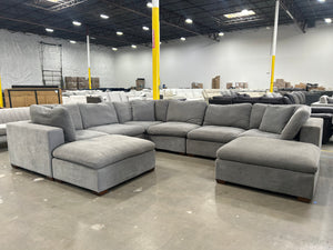 Thomasville Lowell 8-Piece Modular Sectional (Dark Gray)