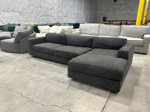 West Elm Urban 2-Piece Chaise Sectional (RAF)