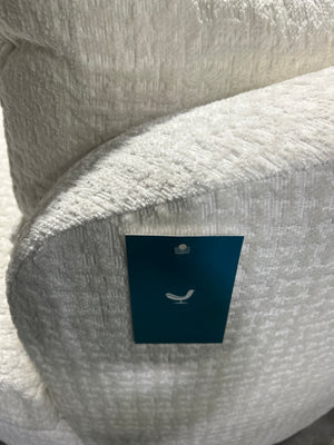 BRAND-NEW Amelia Grand Swivel Chair w/Ottoman (Soul Cloud)