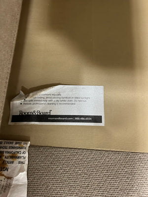 Room & Board Beige Jasper Sofa