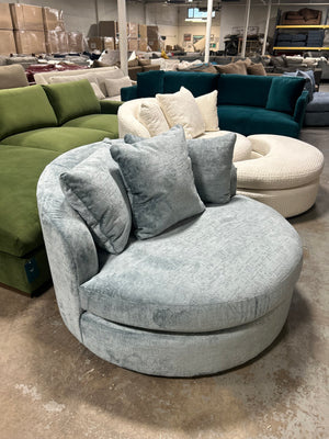 BRAND-NEW Joybird Amelia Grand Chair (Plush Mist)