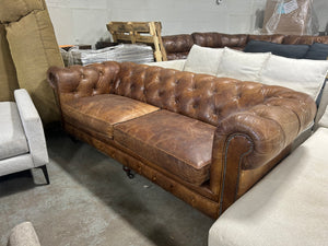 Restoration Hardware 86” Chesterfield Sofa