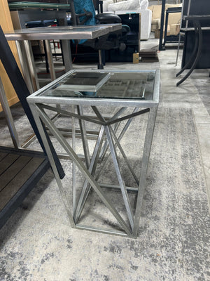 Mirrored Side Table