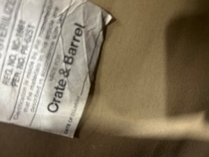 Crate & Barrel 88” Axis Sofa
