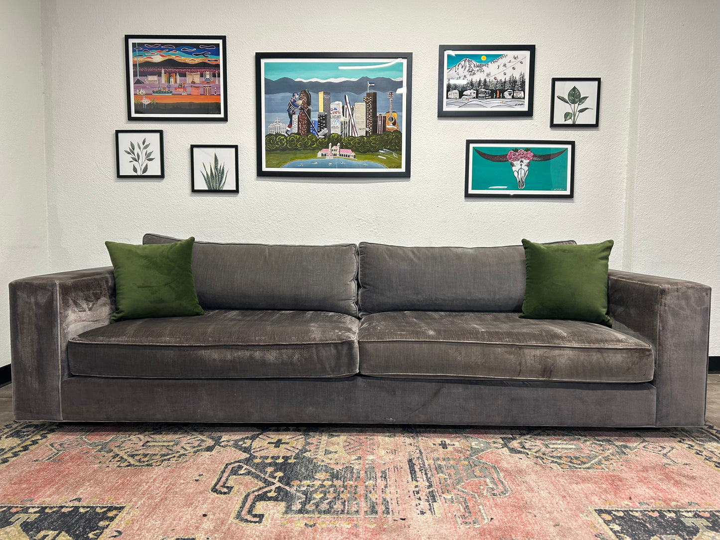 Russell Wilson’s Restoration Hardware Maddox Sofa