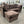 Dark Brown Modular Sectional w/Storage Ottoman