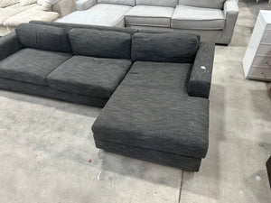 West Elm Urban 2-Piece Chaise Sectional (RAF)