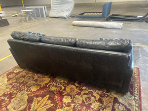 Black Leather Sleeper Sofa